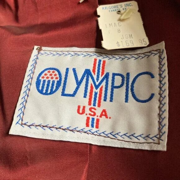 UNWORN Vintage Leather Coat Size L Retro Boho Fall Office Daily Wear 70s - Picture 7 of 12